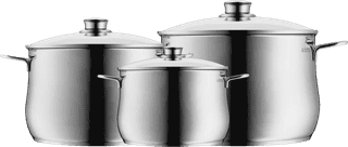WMF Diadem Plus 3-delige pannenset