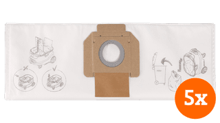 Makita Sac d'Aspirateur Polaire pour VC4210 (5 pièces)