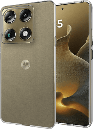 Just in Case Soft Design Motorola Signature Back Cover Transparent