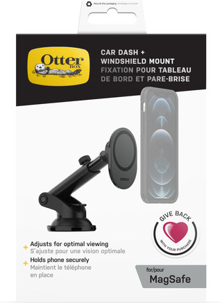 Otterbox Support de Téléphone Voiture Tableau de Bord/Pare-brise avec Aimant MagSafe