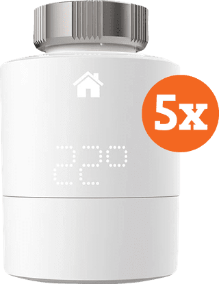 Tado Tête Thermostatique Connectée Extension Lot de 5