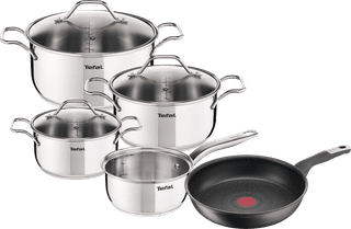 Tefal Intuition Pan Set 4-piece + Unlimited Frying Pan 28cm