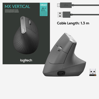 Logitech MX Verticale Ergonomische Muis