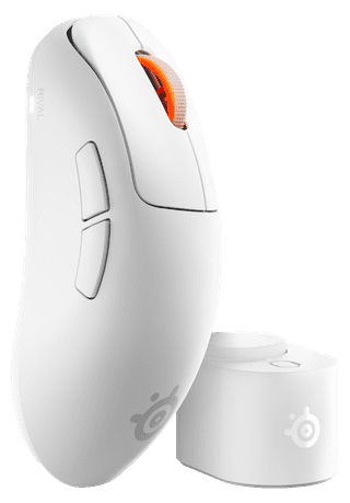 SteelSeries Rival Pro WL Mini Draadloze Gaming Muis Wit
