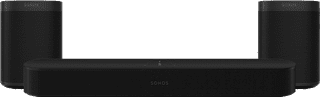 Sonos Beam Gen2 Black 5.0 + One (2x)