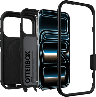 Otterbox Defender iPhone 18 Pro / 17 Pro Full Body Case met MagSafe Zwart