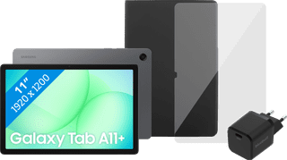 Samsung Galaxy Tab A11 Plus 11 Pouces 256 Go Wifi + 5G Gris + Pack d'Accessoires Complet