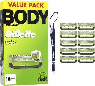GilletteLabs Body Navulmesjes (10 stuks)