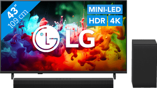 LG Mini-led 43" QNED71 (2026) + LG DS40T