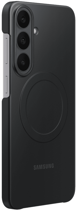 Samsung Galaxy S26 FE Siliconen Slim Back Cover met Magneet Zwart