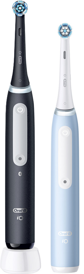 Oral-B iO 3 Noir et Bleu Lot de 2