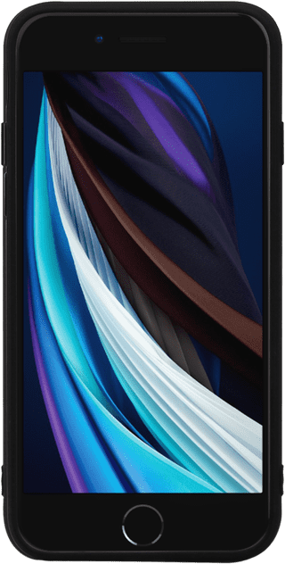 BlueBuilt Soft Case Apple iPhone SE 2022/SE 2020/8/7 Back Cover Black