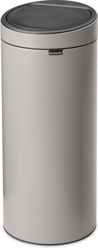 Brabantia Touch Bin Prullenbak 30 Liter Soft Grey