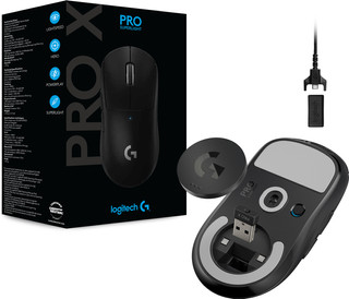 Logitech G Pro X Superlight Wireless Gaming Mouse Black