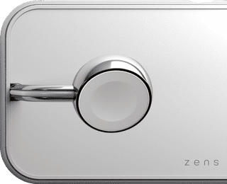 ZENS Dual & Apple Watch Aluminum Wireless Charger 10W White