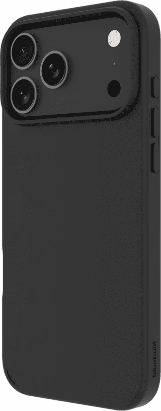 BlueBuilt MagSafe Hoesje iPhone 18 Pro Max Zwart + Kaarthouder Leer Zwart