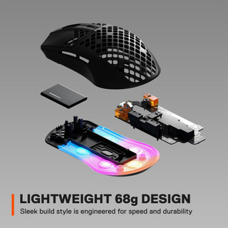 SteelSeries Aerox 3 Wireless Onyx