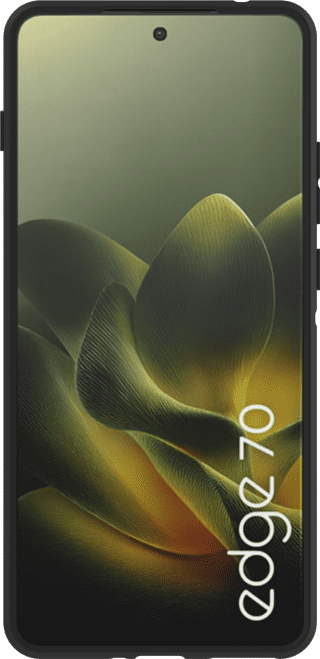 Just in Case Soft Design Motorola Edge 70 Back Cover Noir