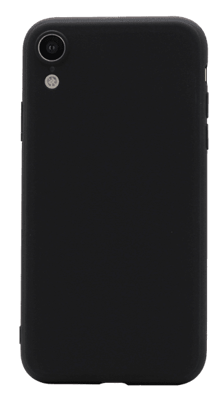 BlueBuilt Soft Case Apple iPhone Xr Back Cover Black