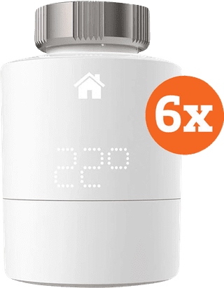 Tado Tête Thermostatique Connectée Extension Lot de 6