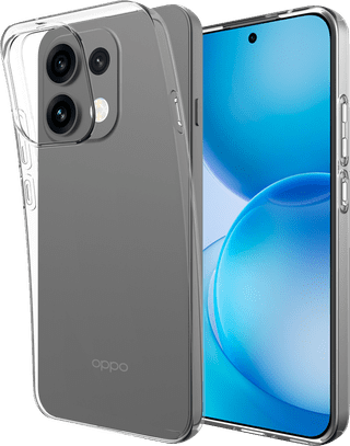 Just in Case Soft Design OPPO Reno16 F / FS Back Cover Transparant