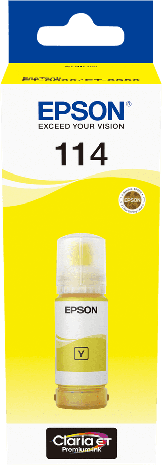 Epson 114 Inktflesje Geel