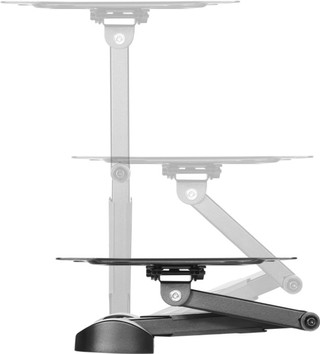 BlueBuilt Support Mural Rotatif 32" - 43" Noir