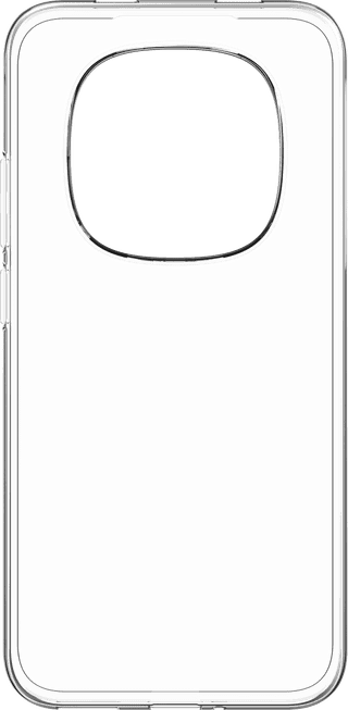Just in Case Soft Design Xiaomi Redmi Note 15 Pro 5G Back Cover Transparent
