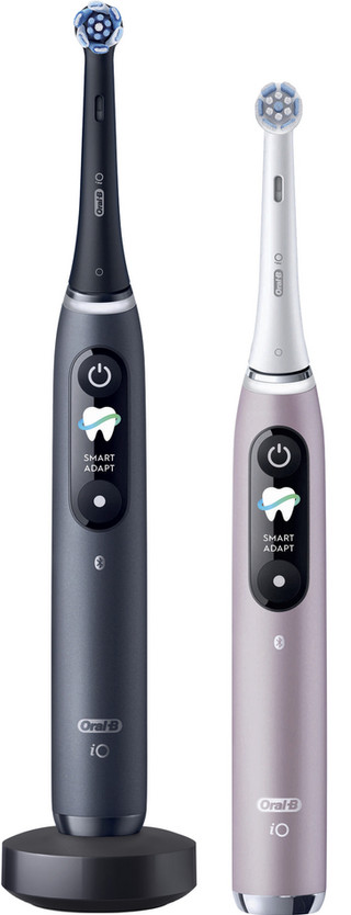 Oral-B iO 9n Rose Quartz and Onyx Black Duo Pack Special Edition