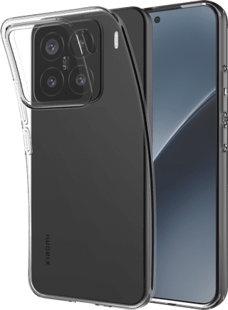 Just in Case Soft Design Xiaomi 17 Back Cover Transparent