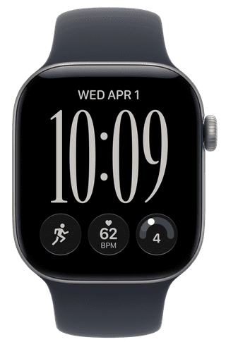 Apple Watch Series 12 42mm Grijs Sportband M/L
