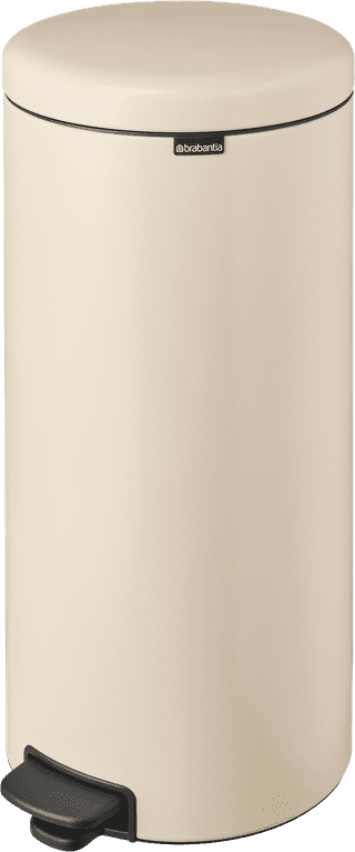 Brabantia NewIcon Poubelle à Pédale 30 Litres Soft Beige
