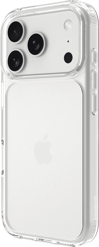 BlueBuilt Protective Back Cover iPhone 18 Pro Transparant