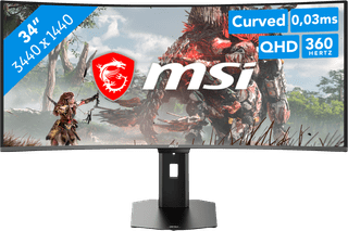 MSI MPG 341CQR X36 QD-OLED Incurvé