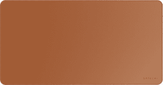 Satechi Cuir Écologique Tapis de Souris Brun