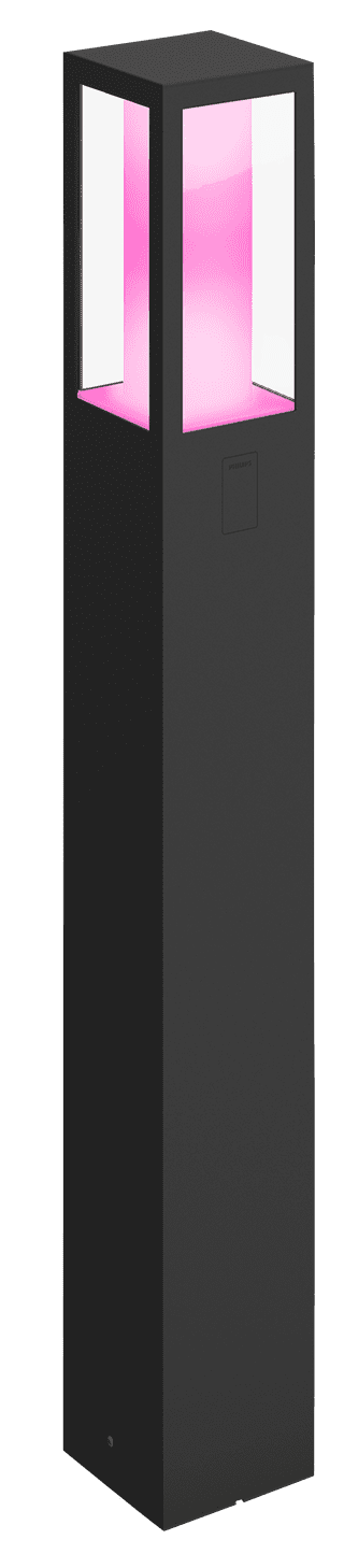 Philips Hue Impress Lampe sur Pied White and Color Noir Haut