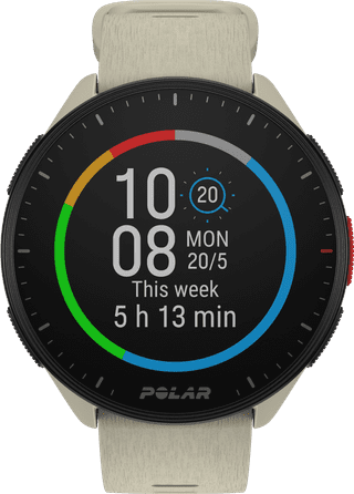 Polar Pacer White