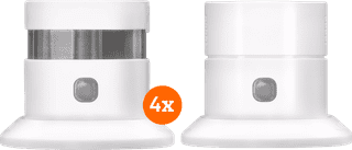 KlikAanKlikUit ZSDR-850 Smoke Detector (3 years) 4-pack + Carbon Monoxide Detector