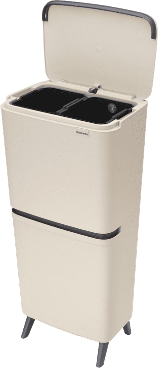 Brabantia SortUp Recycle Hi afvalemmer 25+10+10L Beige