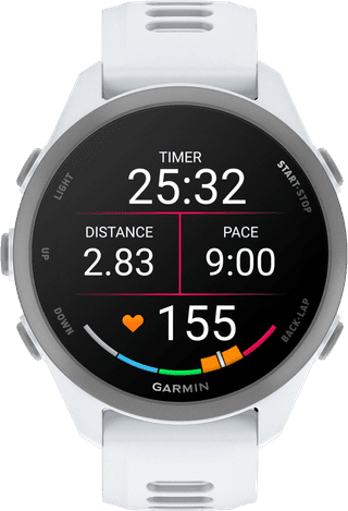 Garmin Forerunner 170 43 mm Blanc
