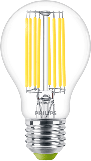 Philips Ampoule à Filament LED - 4 W - E27 - Lumière Blanche Chaude