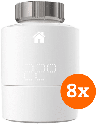 Tado Tête Thermostatique Connectée Extension Lot de 8