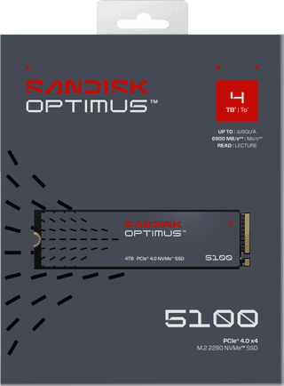 SANDISK Optimus 5100 4TB NVMe SSD