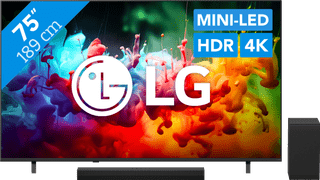 LG Mini-led 75" QNED70 (2026) + LG DS40T