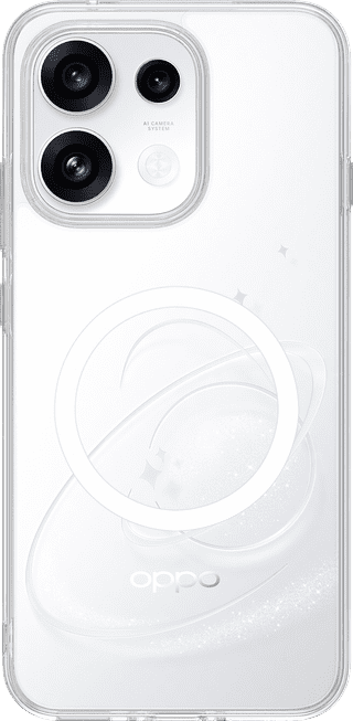 OPPO Reno16 F Back Cover avec Aimant Transparent
