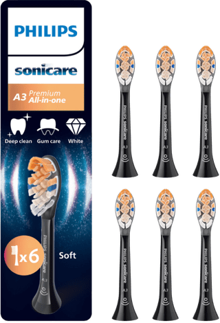 Philips Sonicare Premium All-in-one Black (6 units)