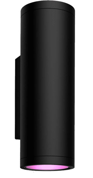 Philips Hue Appear Wall Lamp - White and Color - Black