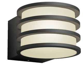 Philips Hue Lucca Wall Lamp White Outdoors