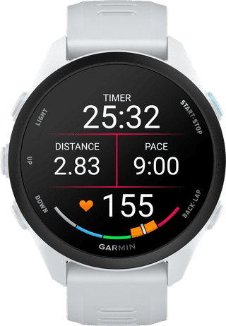 Garmin Forerunner 70 43 mm Blanc