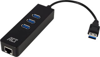 ACT Hub USB 3.2 avec 3 Ports USB-A et Ethernet